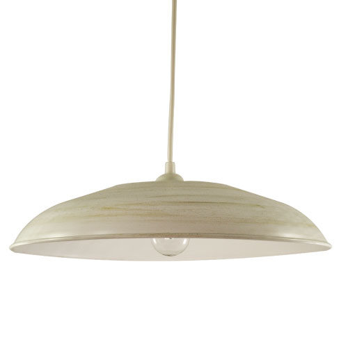 Lámpara Metz Blanco Antiq